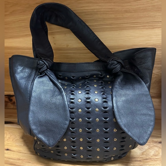 FRYE Jade Studded Leather Tote Bag - Picture 2 of 13
